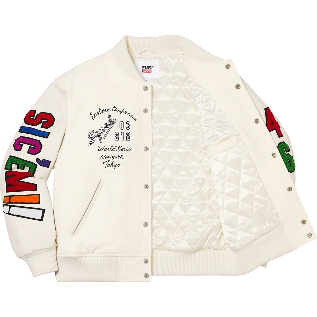 Supreme®/WTAPS® Varsity Jacket view 4
